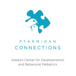 Ptarmigan Connections, logo design, Hatcher Designs, Wasilla, Alaska