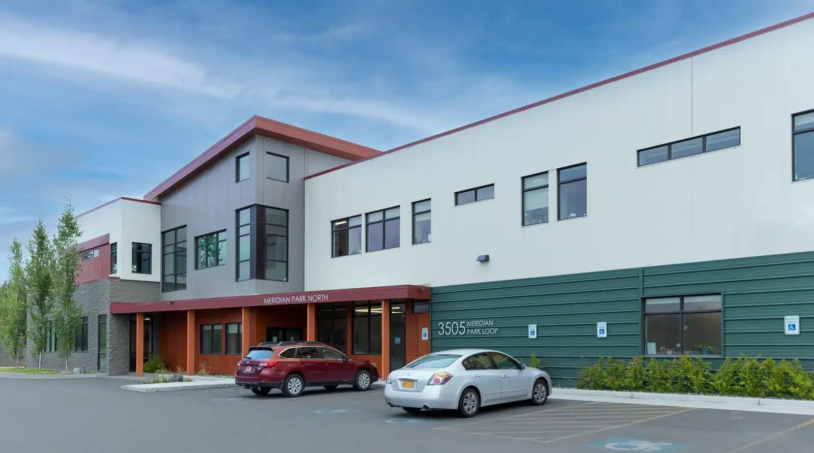 Medical office building exterior photo used for Google Business Profile local SEO in Alaska